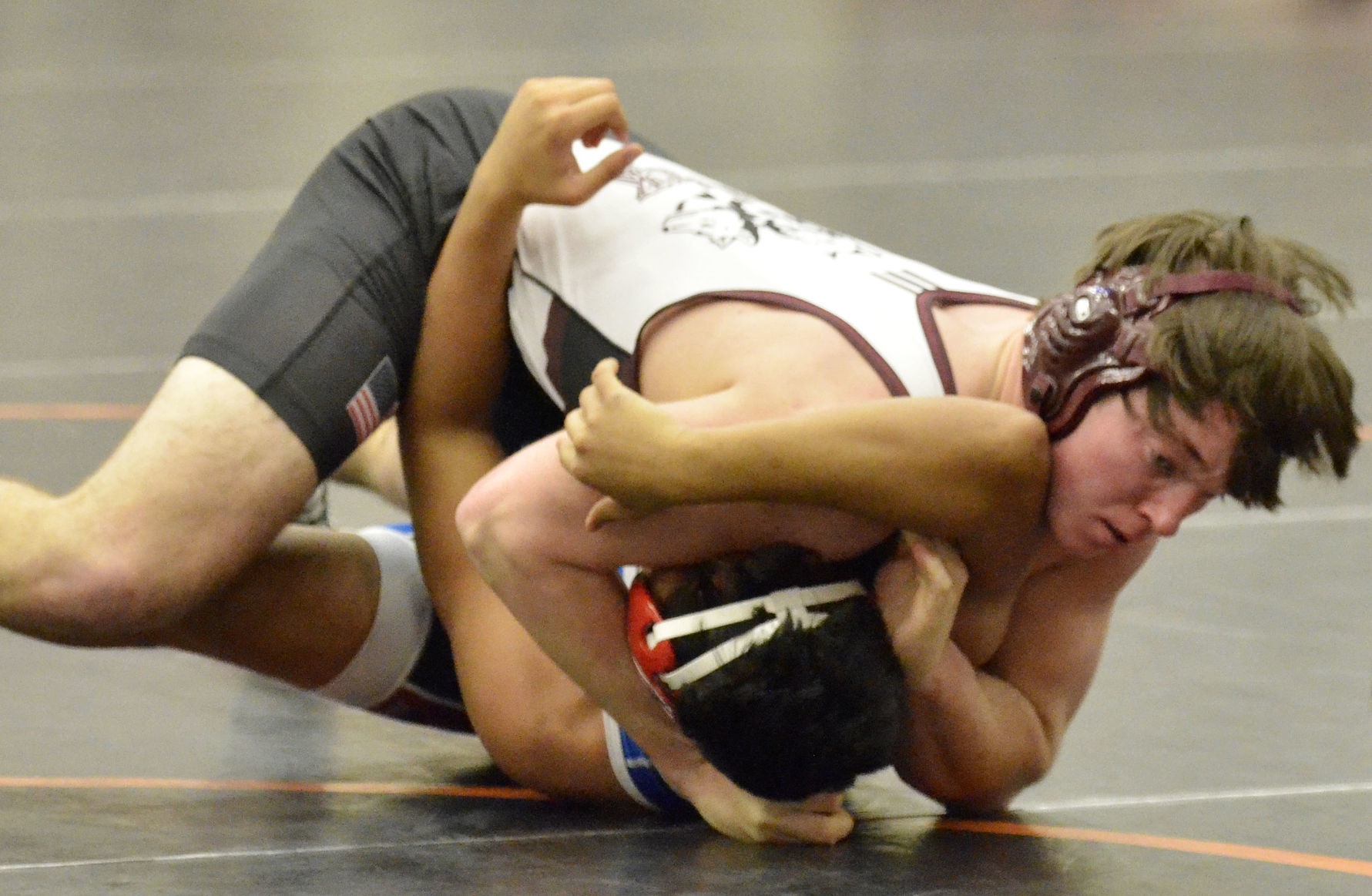 Class 1A wrestling sectional in Sibley